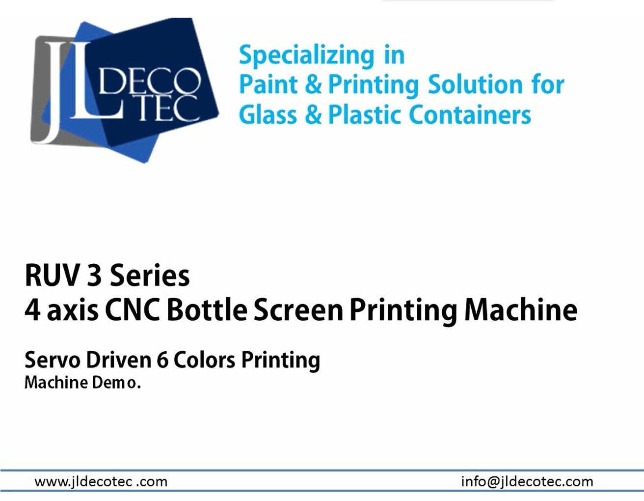 RUV 306 6 colors CNC Screen Printing Machine