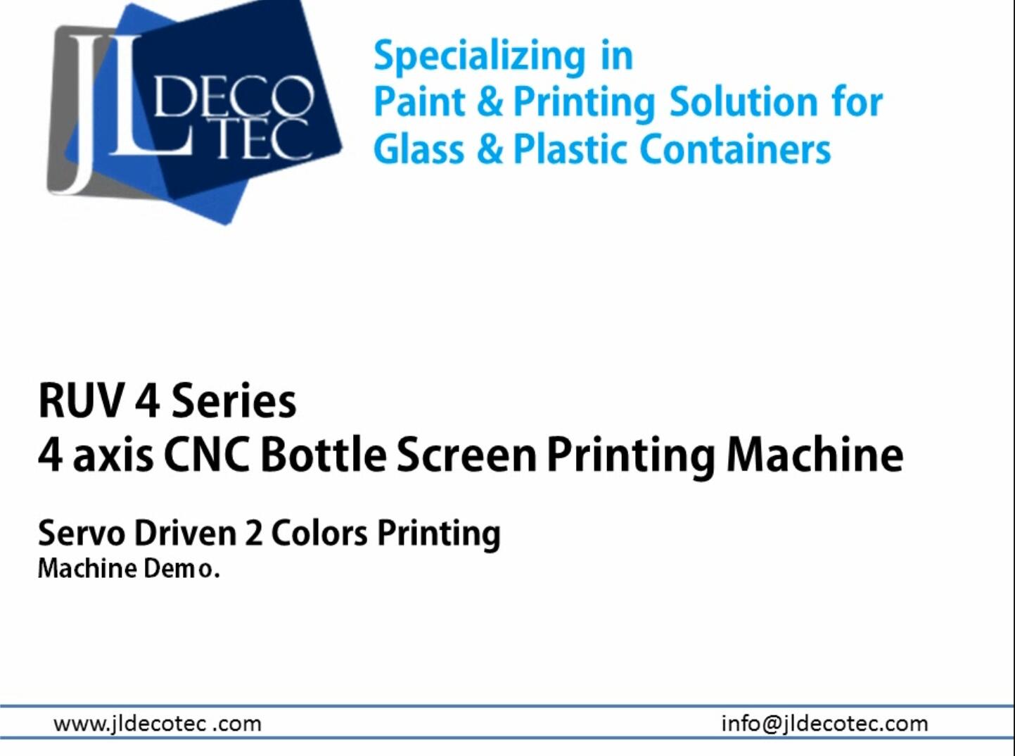 RUV 402 2 Colors CNC Screen Printing Machine