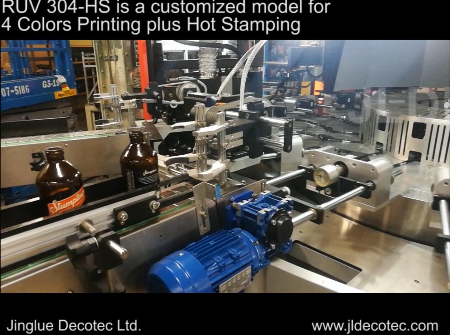 RUV 304-HS CNC Screen Printing Machine